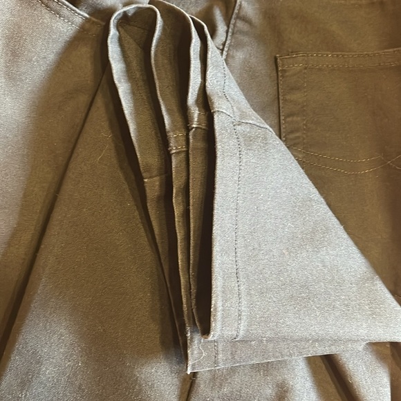 Horst W36 black stretch jeans with logo plate on back short inseam - Picture 11 of 11